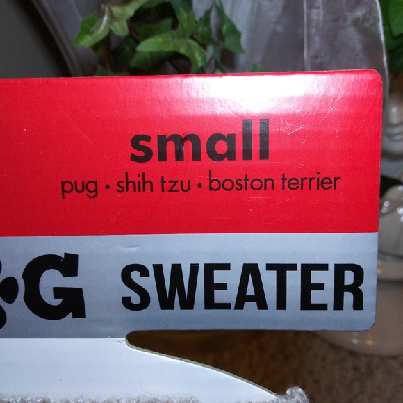 3/$18 Kitty Cat Face Dog Sweater - Picture 7 of 9